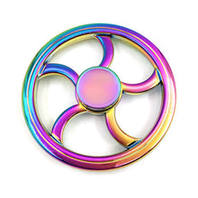Colorful Metal Rainbow Alloy Fidget Spinner Stress Reliever