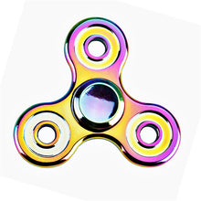 Colorful Metal Rainbow Alloy Fidget Spinner Stress Reliever