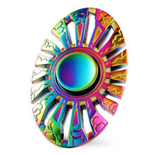 Colorful Metal Rainbow Alloy Fidget Spinner Stress Reliever