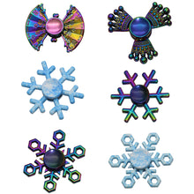 Colorful Snowflake Fidget Spinner