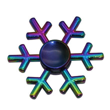 Colorful Snowflake Fidget Spinner