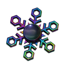 Colorful Snowflake Fidget Spinner